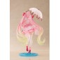 Hatsune Miku - Statuette Hatsune Miku AMP Newley Written Sakura Miku Sakura Dress Ver. 21 cm