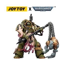 Warhammer 40k - Figurine Death Guard Blightlord Terminator 2 avec Flail of Corruption 14 cm