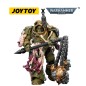 Warhammer 40k - Figurine Death Guard Blightlord Terminator 2 avec Flail of Corruption 14 cm