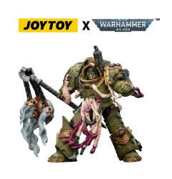 Warhammer - 40,000 Action Figure Death Guard Blightlord Terminator 2 with Flail of Corruption 14 cm