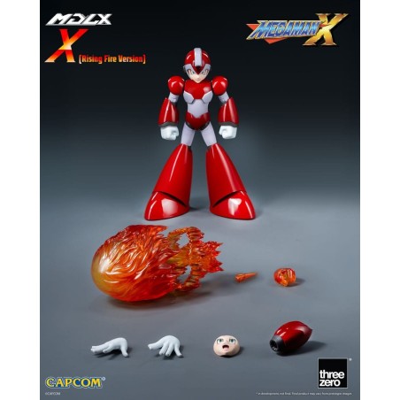 Mega Man - MDLX Action Figure Rockman X /  X (Rising Fire Version) 12 cm