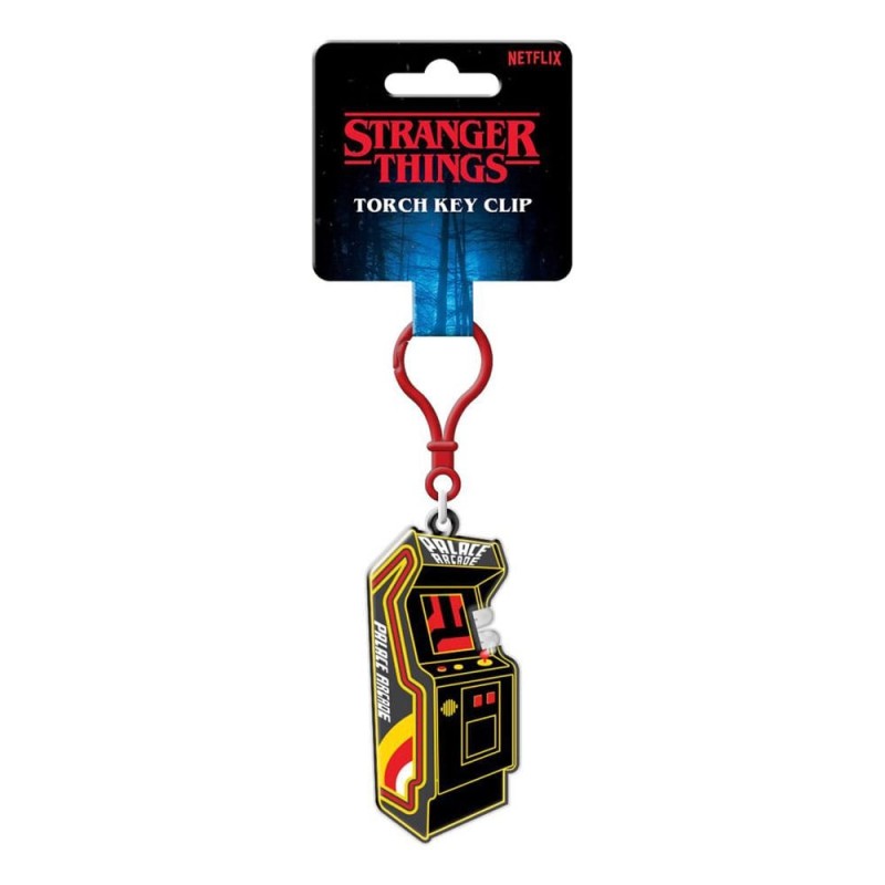 Stranger Things - Torch Key Clip Keychain Arcade Unit