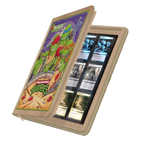 Ultimate Guard - Zipfolio 480 Xenoskin Magic: The Gathering Teenage Mutant Ninja Turtles Pizza Box