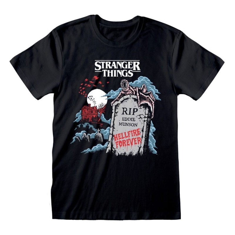Stranger Things - T-Shirt RIP Eddie Size L Stranger Things - T-Shirt RIP Eddie Size L