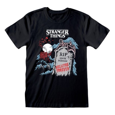 Stranger Things - T-Shirt RIP Eddie Size L