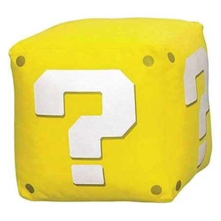 Super Mario - Peluche Super Mario Point d'interrogation 12 cm