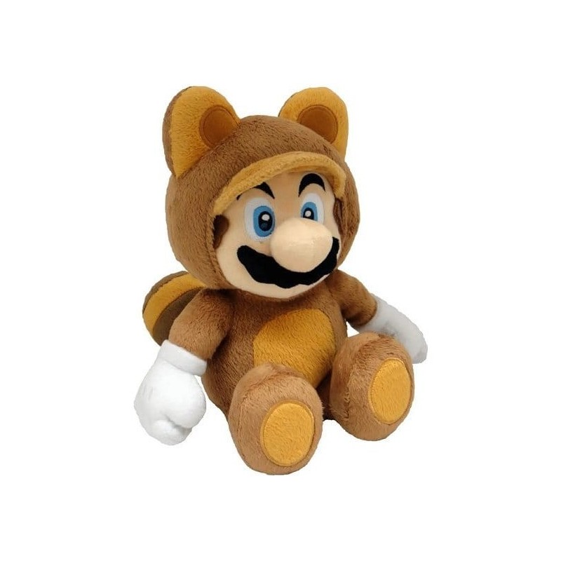 Super Mario - Plush Figure Tanooki Mario 22 cm