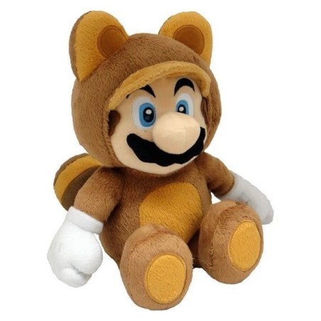Super Mario - Peluche Tanooki Mario 22 cm