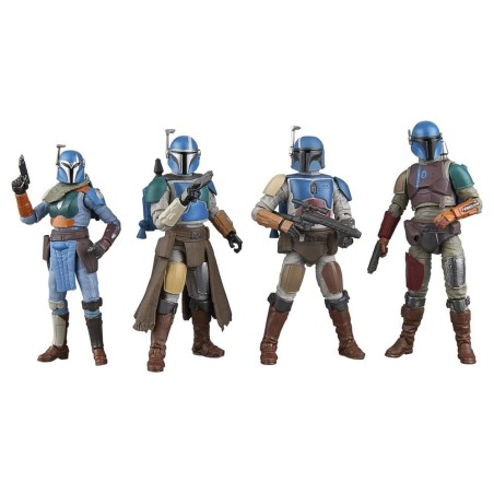 Star Wars The Mandalorian Vintage Collection - Pack 4 figurines Mandalorian Shriek-Hawk 10 cm