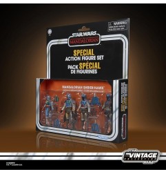 Star Wars - The Mandalorian Vintage Collection Action Figure 4-Pack Mandalorian Shriek-Hawk 10 cm