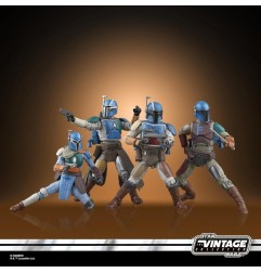 Star Wars The Mandalorian Vintage Collection - Pack 4 figurines Mandalorian Shriek-Hawk 10 cm