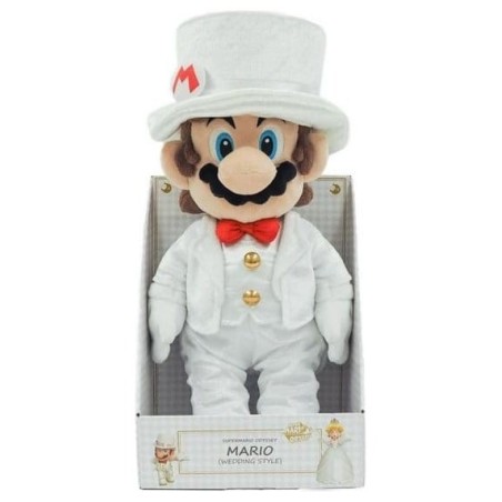 Super Mario - Peluche Mario Mariage 39 cm