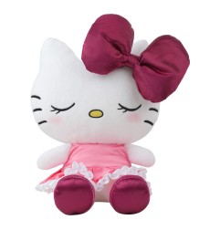 Sanrio - Plush Figure Hello Kitty Red Velvet Dress M 17 cm