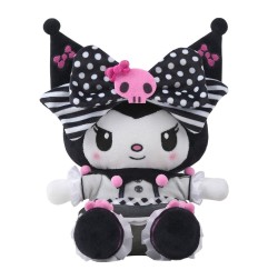 Sanrio - Peluche Pink Black Party Series Kuromi M 17 cm
