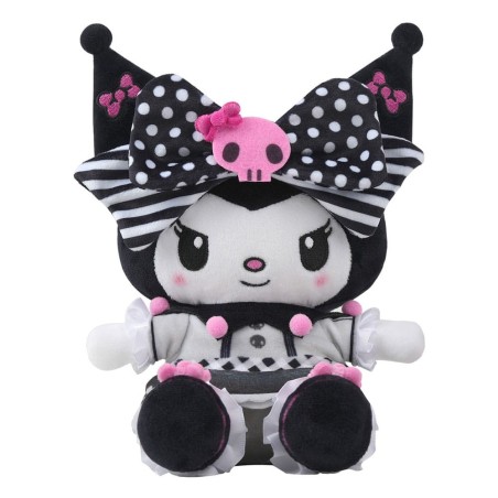 Sanrio - Pink Black Party Series Plush Figure Kuromi M 17 cm