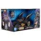 DC x Sonic The Hedgehog - Figurine avec véhicule Shadow Batman & Batmobile 6 cm