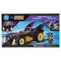 DC x Sonic The Hedgehog - Figurine avec véhicule Shadow Batman & Batmobile 6 cm