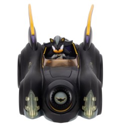 Sonic - The Hedgehog - DC x  Action Figure with Vehicle Shadow Batman & Batmobile 6 cm
