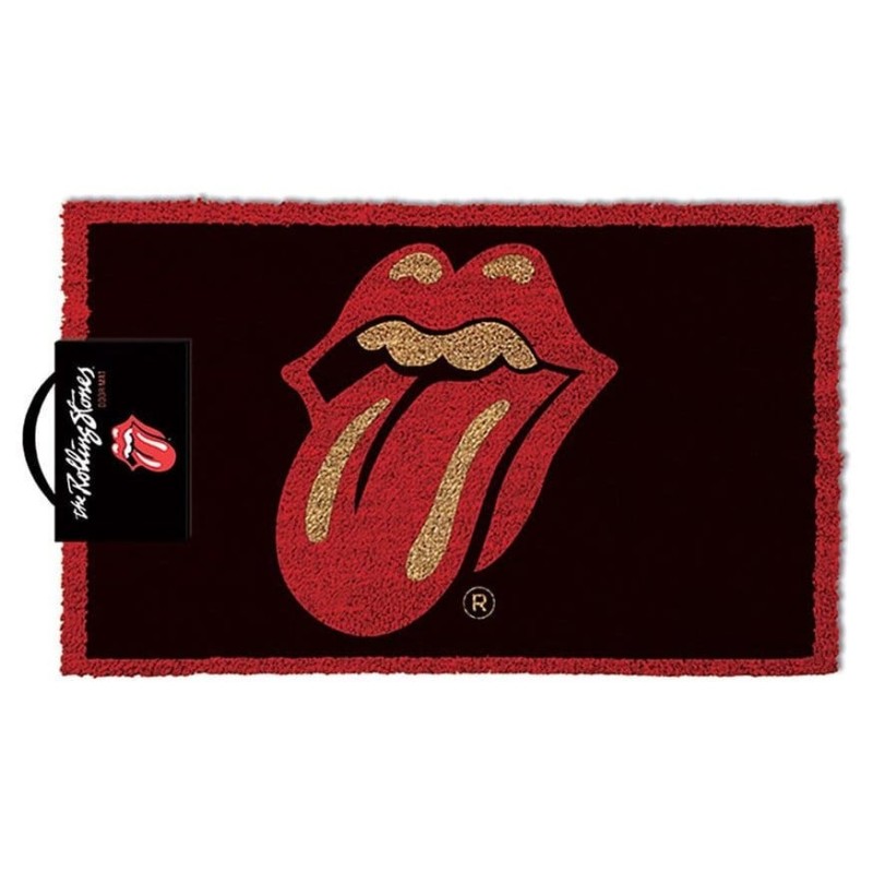 The Rolling Stones - Door Mat Tongue and Lips Logo