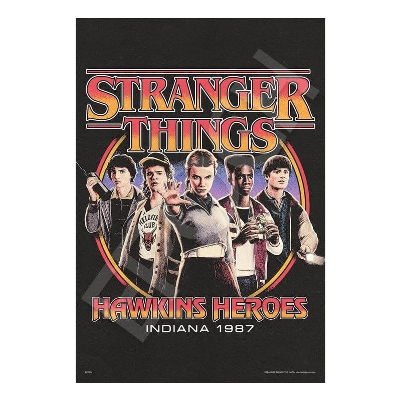 Stranger Things - 1000-piece puzzle Hawkins Heroes
