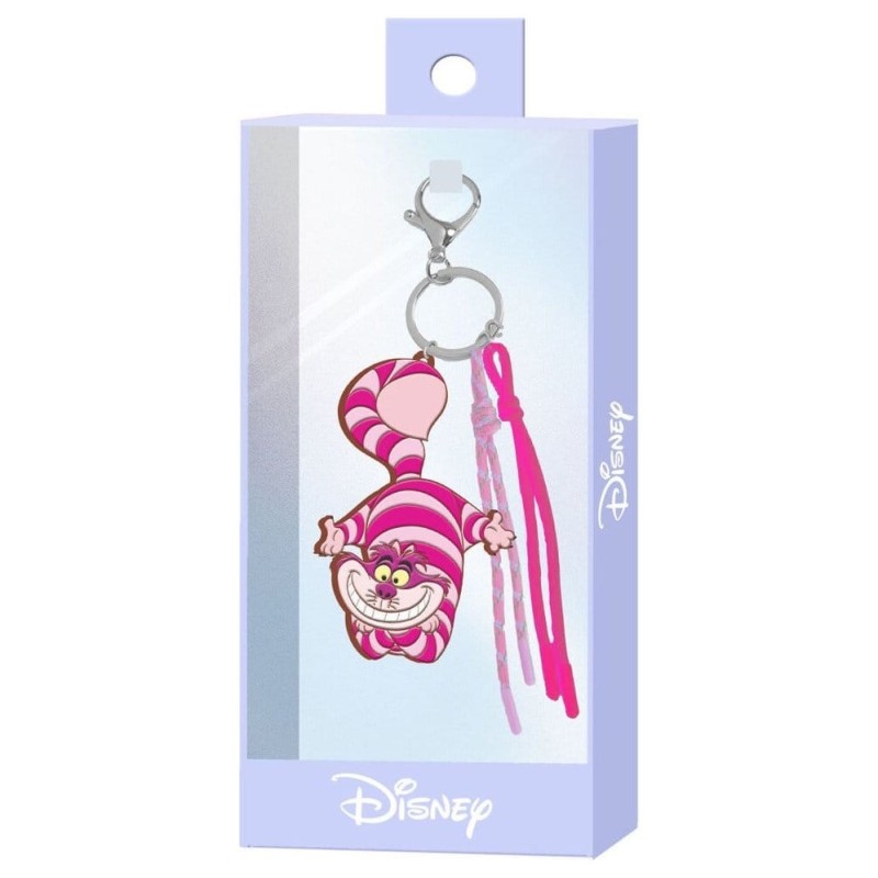 Alice in Wonderland - Charm Keyring Cheshire Cat Smile