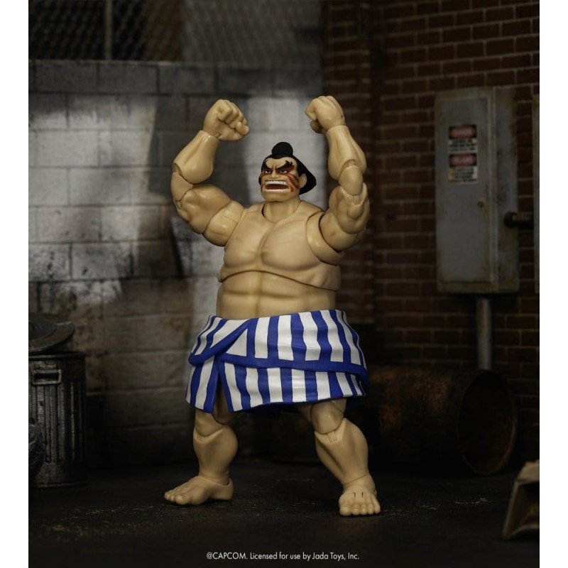 Street Fighter - Ultra  II: The Final Challengers Action Figure 1/12 E. Honda 16 cm
