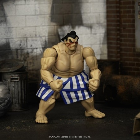 Street Fighter - Ultra  II: The Final Challengers Action Figure 1/12 E. Honda 16 cm
