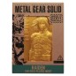 Metal Gear Solid 2 - Lingot Metal Gear Solid 2 Raiden 24k Gold Plated Limited Edition