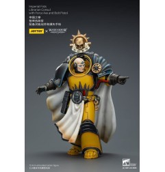 Warhammer - Imperial Fists Action Figure Librarian Consulwith Force Axe and Bolt Pistol 12 cm