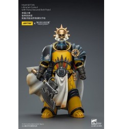 Warhammer - Imperial Fists Action Figure Librarian Consulwith Force Axe and Bolt Pistol 12 cm