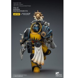 Warhammer - Imperial Fists Action Figure Librarian Consulwith Force Axe and Bolt Pistol 12 cm
