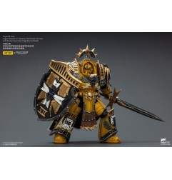 Warhammer Imperial Fists - Figurine Legion Praetor in Tartaros Terminator Armour with Power Sword and Vigil Storm Shield 14 cm