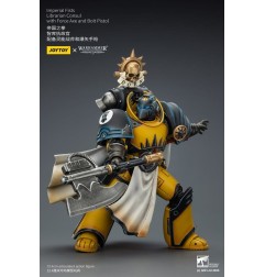 Warhammer - Imperial Fists Action Figure Librarian Consulwith Force Axe and Bolt Pistol 12 cm