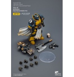 Warhammer - Imperial Fists Action Figure Librarian Consulwith Force Axe and Bolt Pistol 12 cm