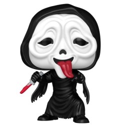 Scream - Figurine POP! Ghost Face tire la langue 9 cm