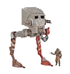 Star Wars The Mandalorian Vintage Collection - Véhicule AT-ST Raider & Klatooinian