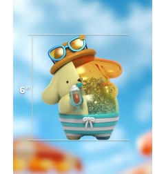 Sanrio - Figurine Kandy Pompompurin Sea Breeze Series 15 cm