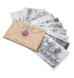 Lord of the Rings - Postcards Set Concept Art by Alan Lee: The  15 x 12 cm