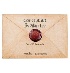 Lord of the Rings - Postcards Set Concept Art by Alan Lee: The  15 x 12 cm