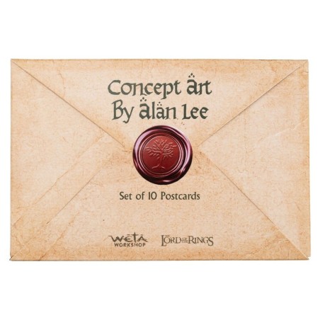 Lord of the Rings - Postcards Set Concept Art by Alan Lee: The  15 x 12 cm