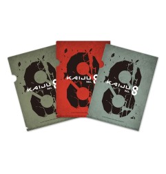 Kaiju No. 8 - Set 3 pochettes transparentes Kaiju No. 8 Season 2