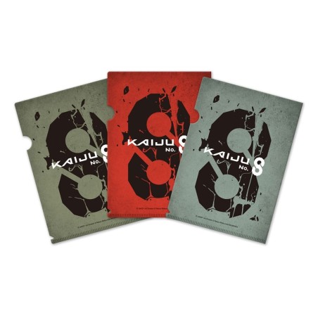Kaiju No. 8 - Clearfile 3-Set Season 2