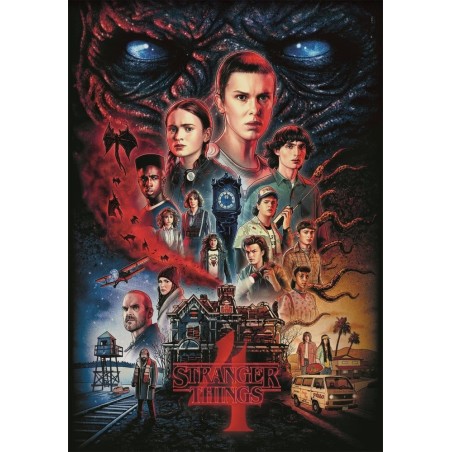 Stranger Things - Puzzle Stranger Things 4 House (1000 pièces)