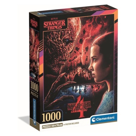Stranger Things - Puzzle Stranger Things 4 Upside Down(1000 pièces)