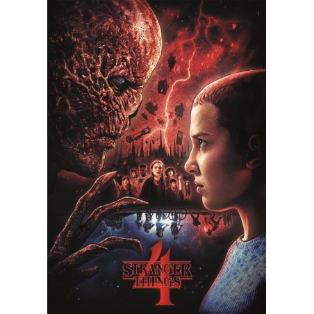 Stranger Things - Puzzle Stranger Things 4 Upside Down(1000 pièces)
