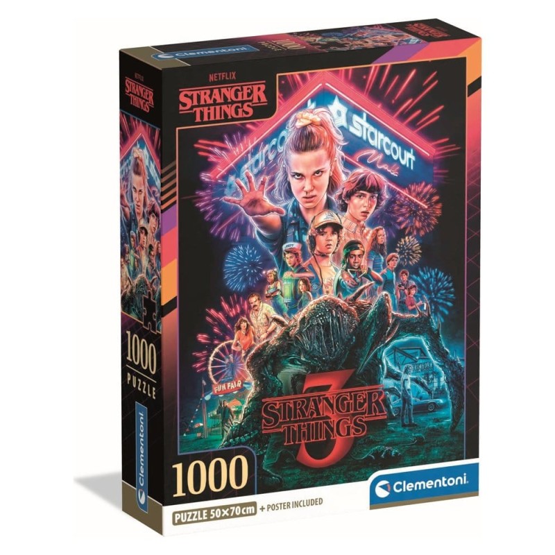 Stranger Things - Puzzle Stranger Things 3 (1000 pièces) Stranger Things - Puzzle Stranger Things 3 (1000 pièces)