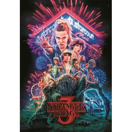 Stranger Things - Puzzle Stranger Things 3 (1000 pièces)