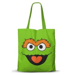 Sesame Street - FAN Shopping Bag Oscar the Grouch Face