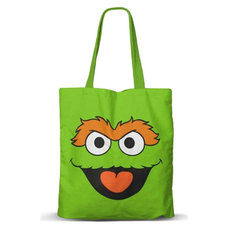 Sesame Street - FAN Shopping Bag Oscar the Grouch Face