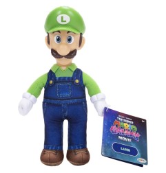 Super Mario Galaxy, le film - Figurine en peluche Luigi 23 cm